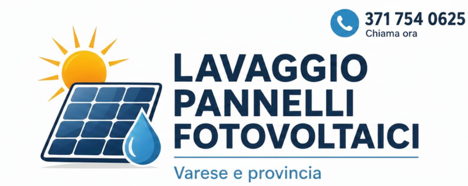 Lavaggio Pannelli Fotovoltaici Varese